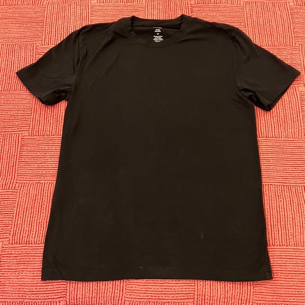 George men’s Stretch Black soft cotton Tee perfect as an undershirt